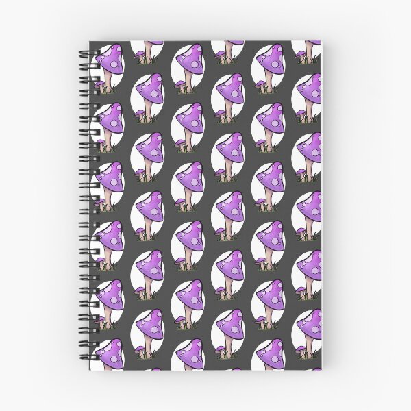 Item preview, Purple Mushroom Decal  designed and sold by spooky-someone.