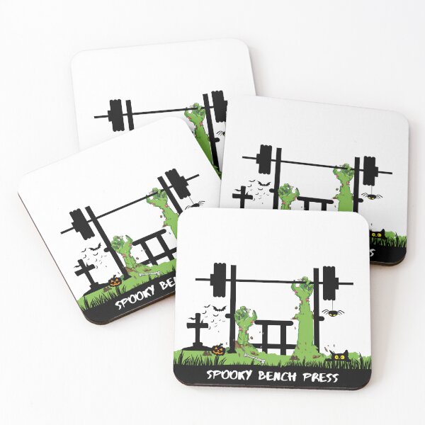Item preview,  Spooky Zombie Bench Press Halloween Gym Workout designed and sold by youcanpowerlift.