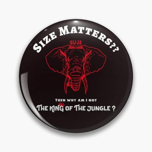 Item preview, Size Does Matter designed and sold by Linda Gonzalez.