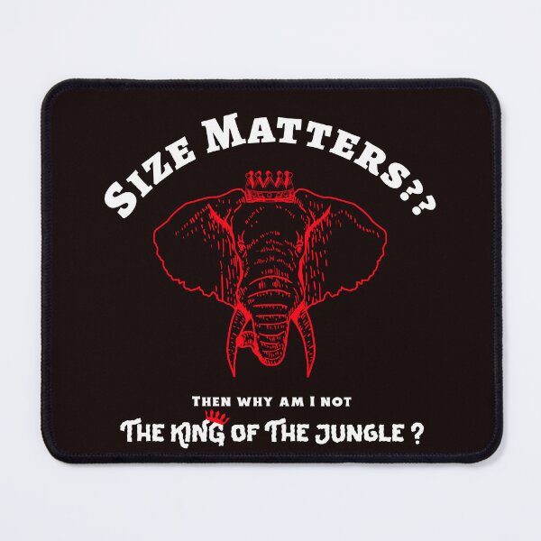 Item preview, Size Does Matter designed and sold by Linda Gonzalez.
