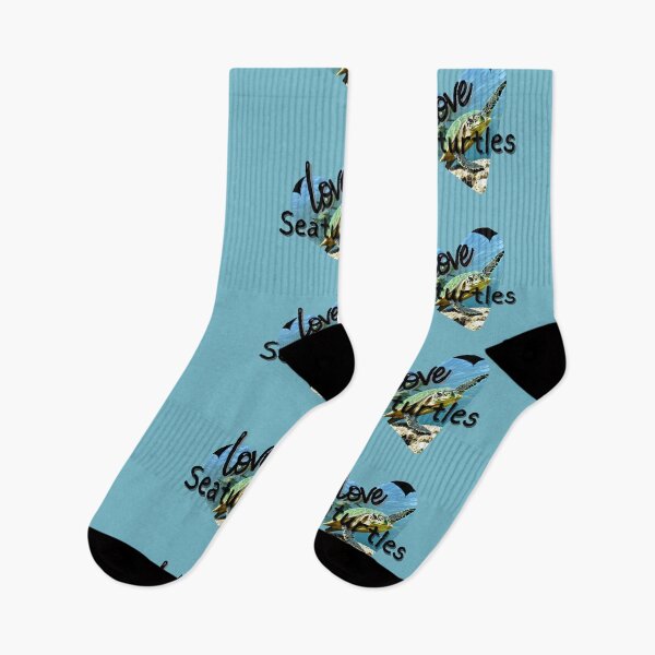 Item preview, Love Seaturtles with Heart designed and sold by BeachinArt.