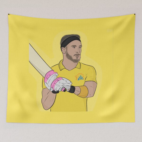 Item preview, Faf du Plessis (Texas Super Kings) designed and sold by kelusport.