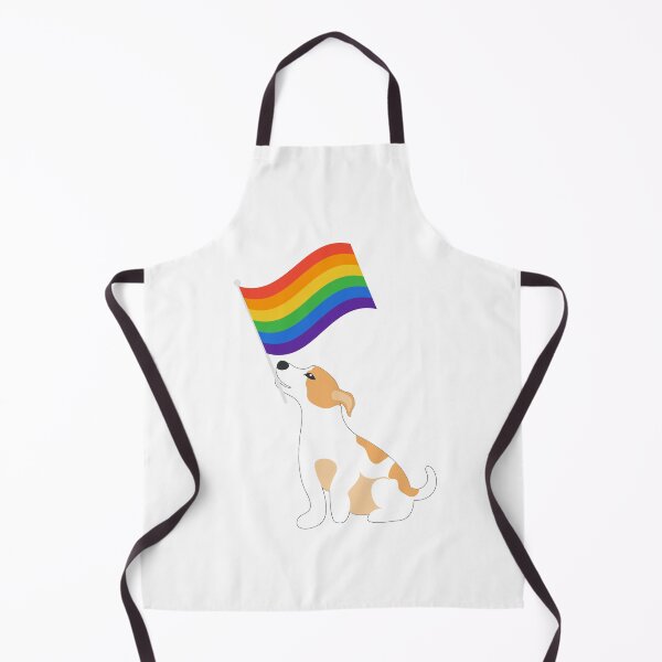 Item preview, Pride Flag Dog designed and sold by nyccatmom.