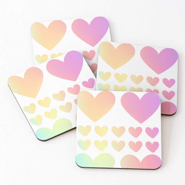 Item preview, Rainbow Hearts Pack designed and sold by AnimalLover4eva.