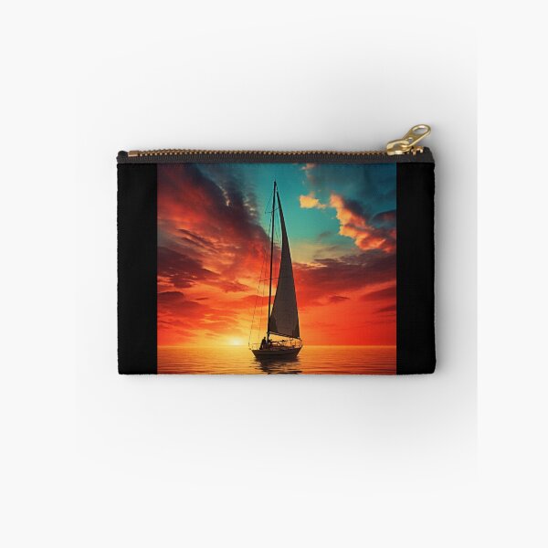Item preview, Sail Boat, Sunset designed and sold by Myra365Art.