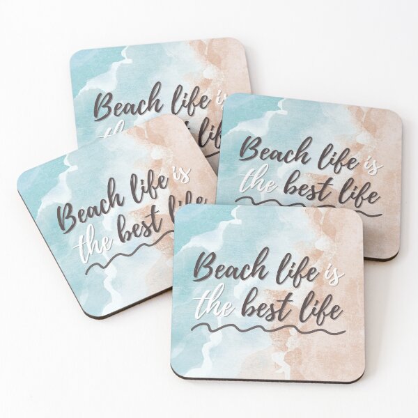 Item preview, Beach life is the best life designed and sold by TheQuoteCo.