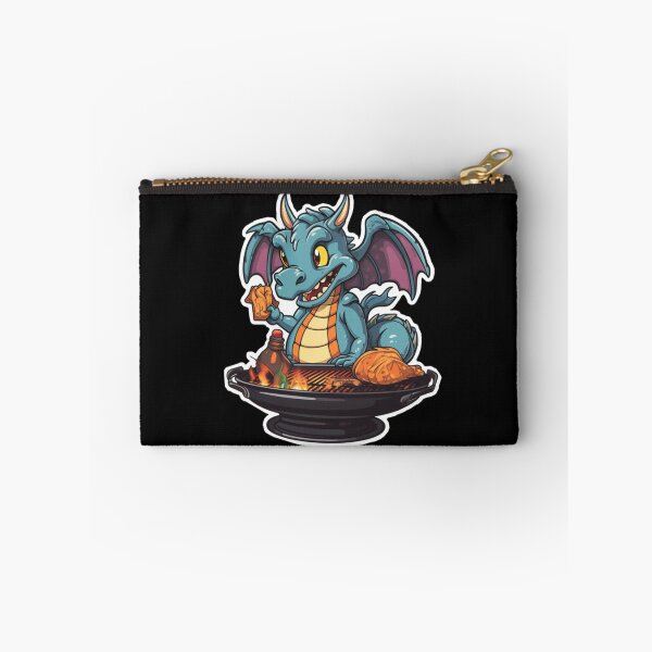 Item preview, Dragon BBQ (black background) designed and sold by Tabuku.