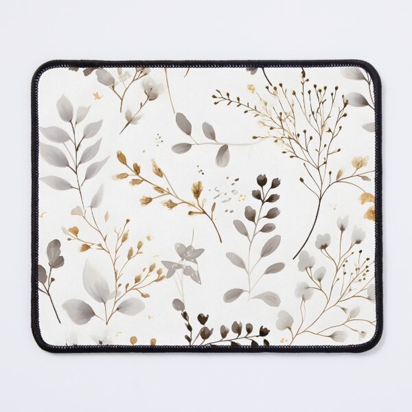 Item preview, Charcoal ‘n’ Copper Florals  designed and sold by NikFoxx.