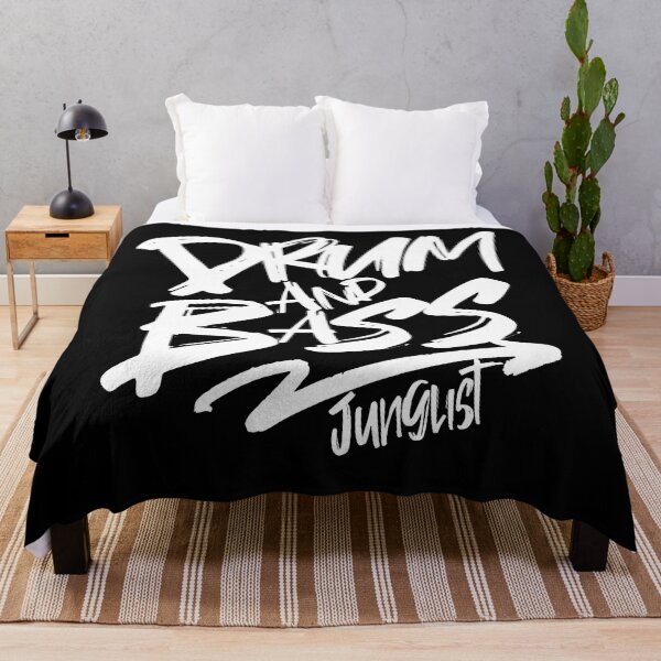 Item preview, DRUM AND BASS - Junglist Signature (white) designed and sold by Discothreadz.