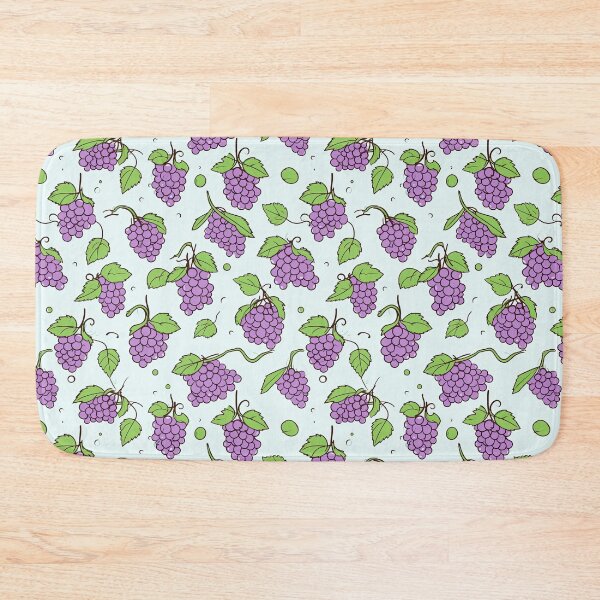 Item preview, cute grape seamless designed and sold by NatthyDesign.