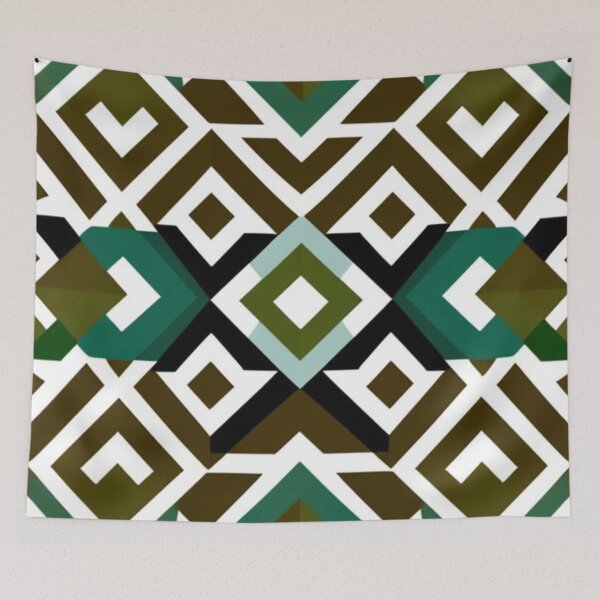 Item preview, Retro boho pattern  designed and sold by Roxburylane.