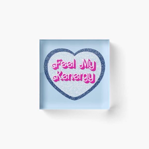 Item preview, Feel My Kenergy Glitter Heart designed and sold by Planetary-Disco.