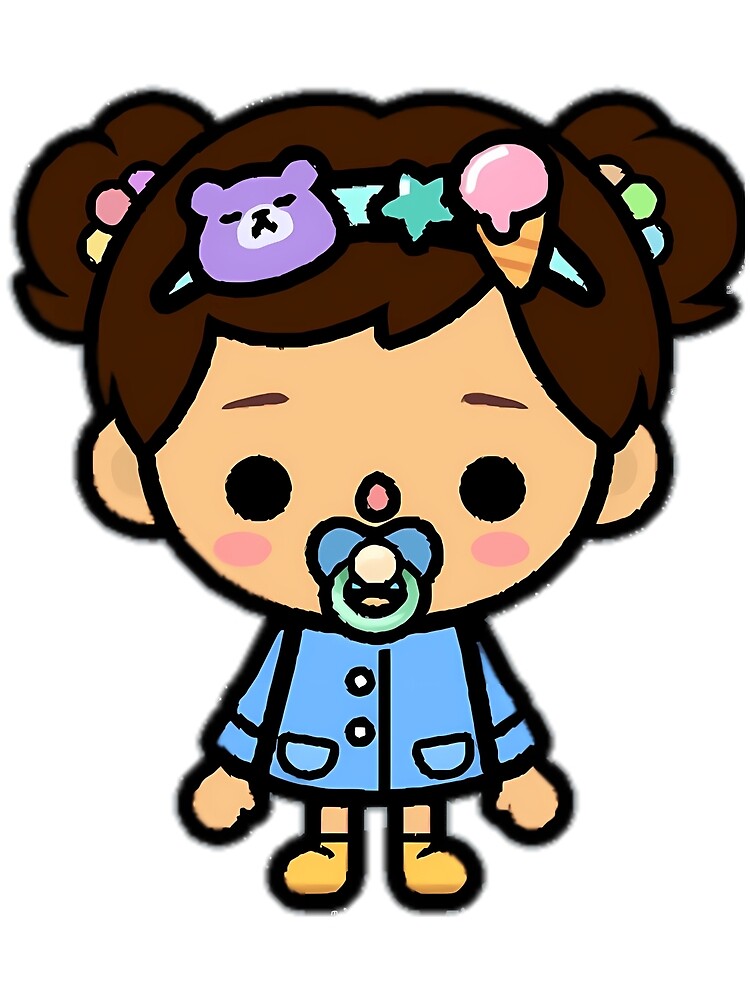 toca boca , toca life characters cute Sticker for Sale by ducany