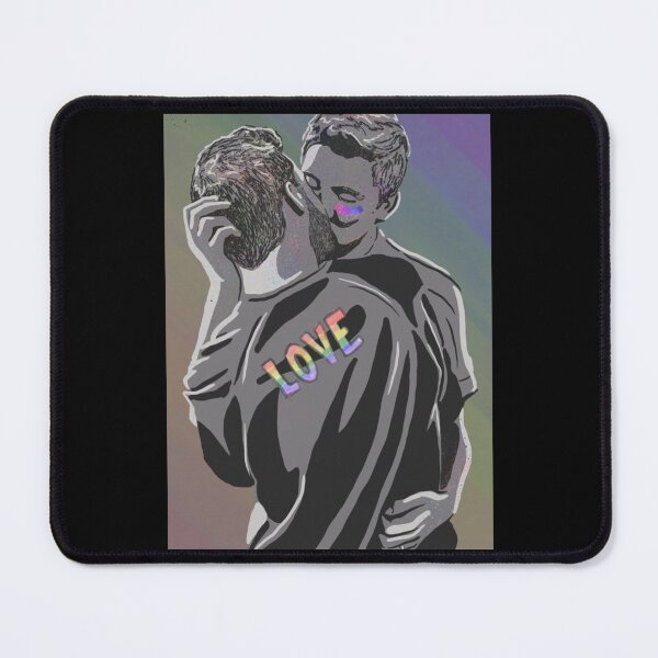 Item preview, Kiss at Pride Sticker designed and sold by LinneaHagenes1.
