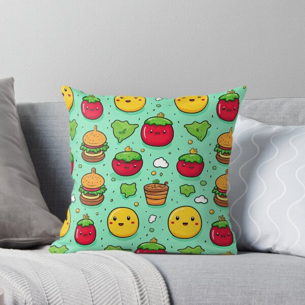 Item preview, cute hamberger seamless designed and sold by NatthyDesign.