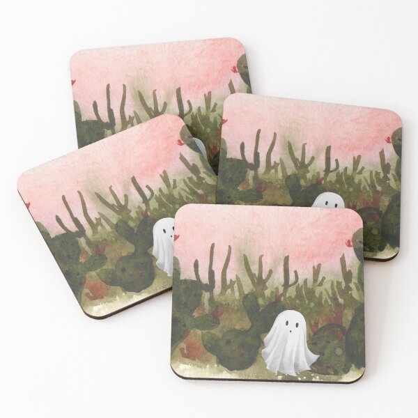 Item preview, Watercolor Landscape Desert Valley Ghost  designed and sold by OscarAndOphelia.