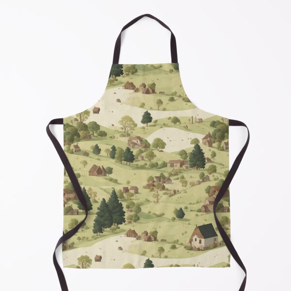 Item preview, Countryside pattern, rustic landscapes designed and sold by CoolPixels.