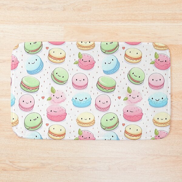 Item preview, cute macaron seamless designed and sold by NatthyDesign.