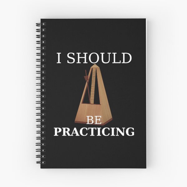 Item preview, I Should Be Practicing With my Metronome designed and sold by Grepthor.