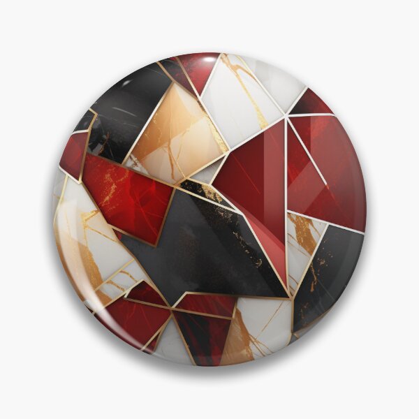 Item preview, Modern Luxe Fusion Red | AstralAura designed and sold by Astral Aura.
