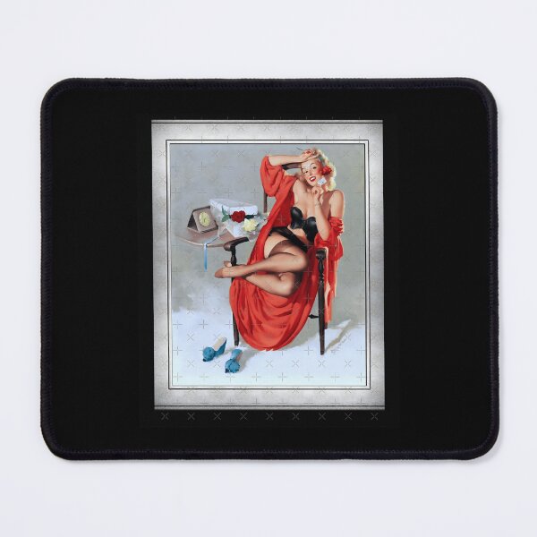 Item preview, A Bouquet Of Roses by Gil Elvgren Remastered Xzendor7 Old Masters Art Reproductions (1) designed and sold by HauteTrend.