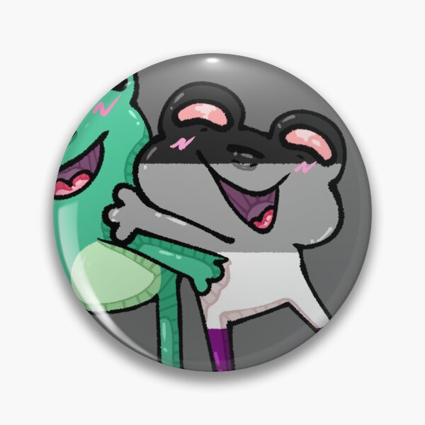 Item preview, Asexual pride frogs designed and sold by LoveMug.