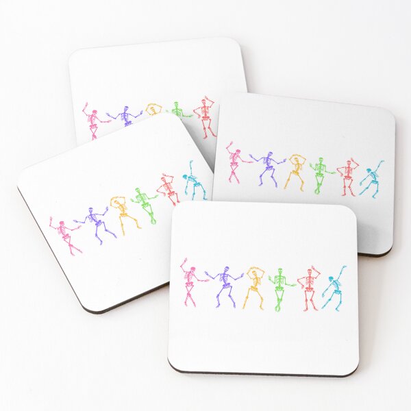 Item preview, Dancing Skeletons designed and sold by WitchyHippy.