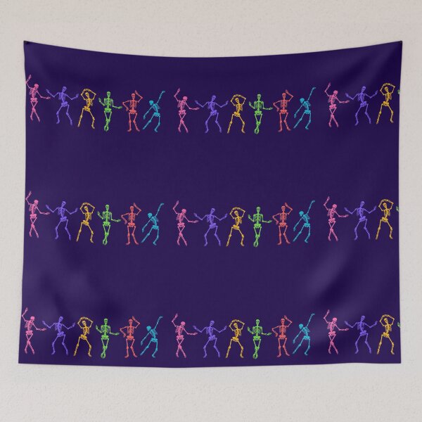 Item preview, Dancing Skeletons designed and sold by WitchyHippy.