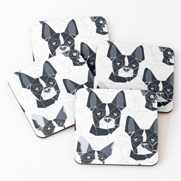 Item preview, Geometric french bulldog pattern, Seamless designed and sold by zerocrystal.