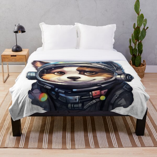 Item preview, dog in astronaut suit. designed and sold by Kwanbaba21.