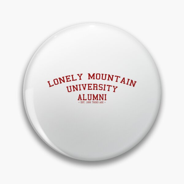 Item preview, Lonely Mountain Alumni designed and sold by Hamfast.