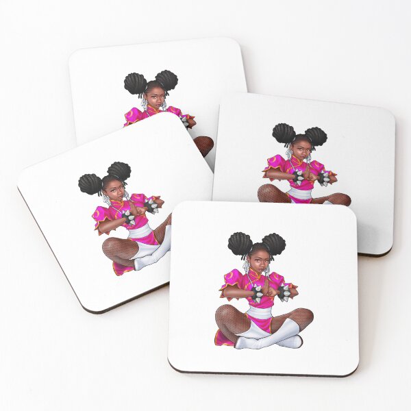 Item preview, Chun Bunz Player 2 Pink designed and sold by Blerdacious Content.