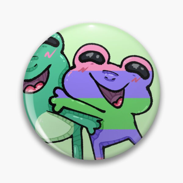 Item preview, Trigender pride frogs designed and sold by LoveMug.