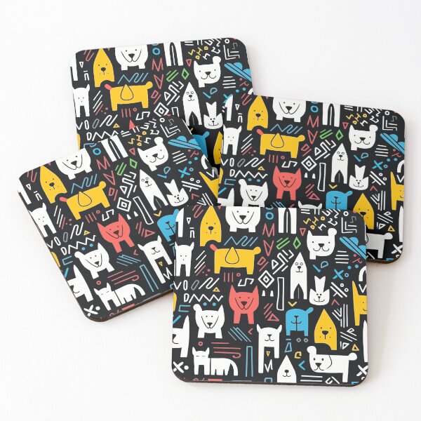 Item preview, Geometric abstract pet pattern2, Seamless designed and sold by zerocrystal.