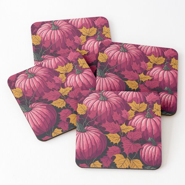 Item preview, Fall Season Pink Pumpkin Patch  designed and sold by GraphicsClub.