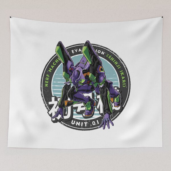 Item preview, Evangelion Unit 01 Badge designed and sold by LuxuryJellyTan.