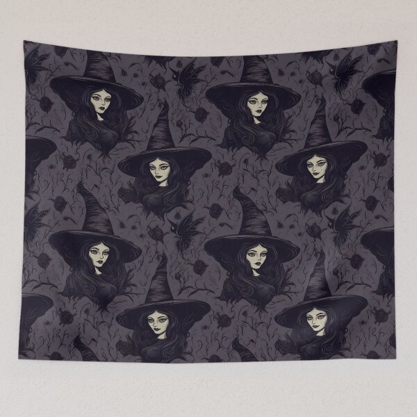 Item preview, Halloween Monsters 21 - Witch designed and sold by DigitalPatternx.