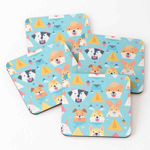 Item preview, Geometric cute pet pattern, Seamless designed and sold by zerocrystal.