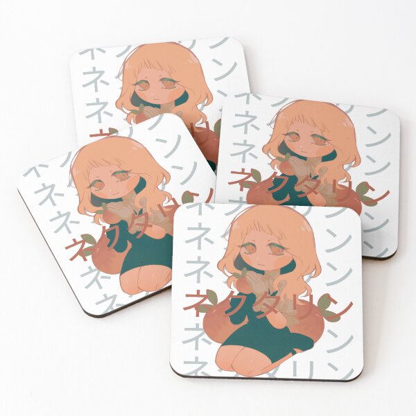 Item preview, Chibi Nectarine Girl designed and sold by AlesonArt.
