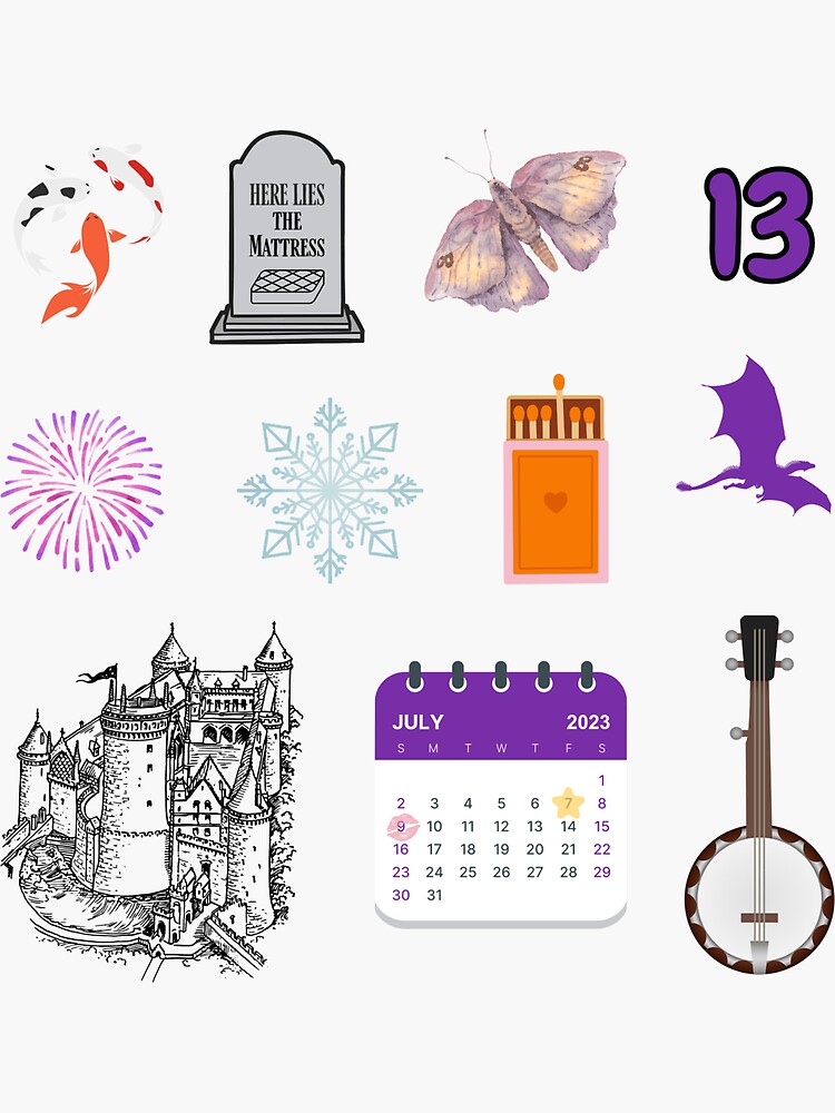 Taylor Swift Speak Now Sticker — Lost Objects, Found Treasures