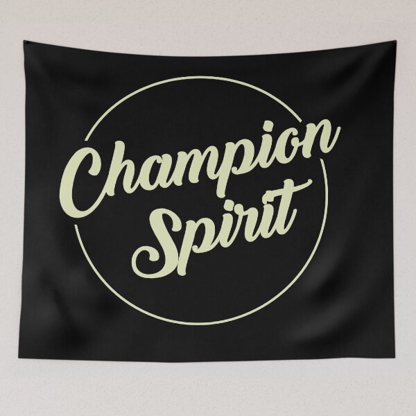 Item preview, Champion Spirit - personal motivation designed and sold by Artsemg.
