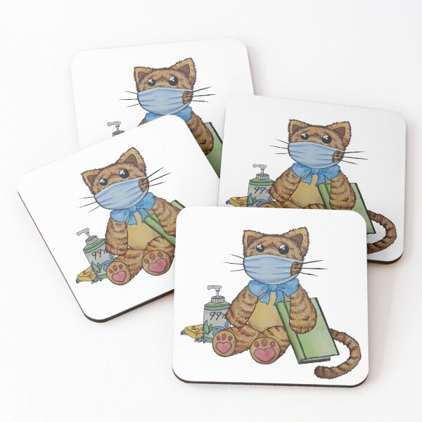 Item preview, Covid Cat designed and sold by Foolsmoon.