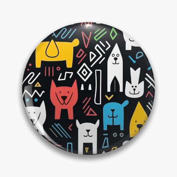 Item preview, Geometric abstract pet pattern2, Seamless designed and sold by zerocrystal.