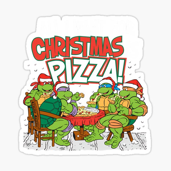 Ninja Pizza Sticker