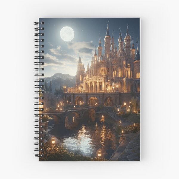 Item preview, Fantasy Castle Scene Art Piece designed and sold by Finalcutimaging.