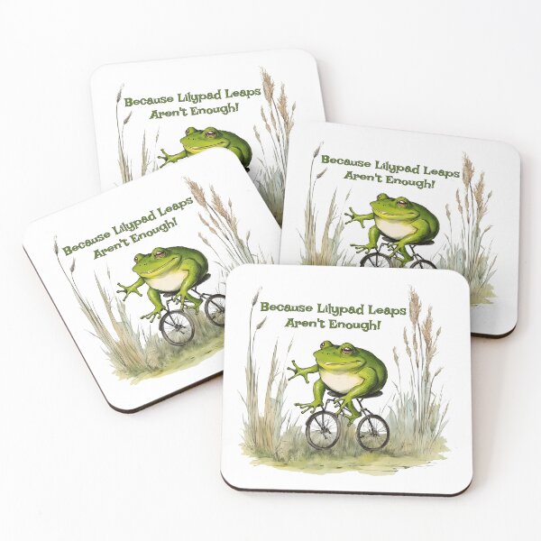 Item preview, Lily Pad Leaps Frog Design designed and sold by ArtShare.