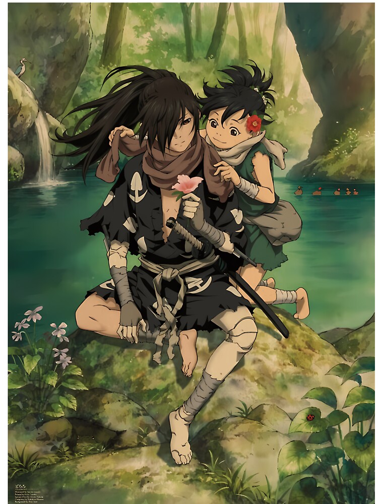 Hyakkimaru Dororo Anime Sticker for Sale by Animeager