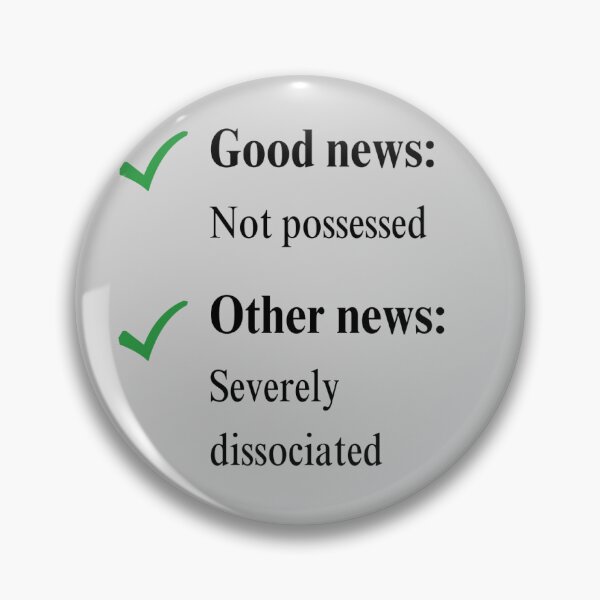 Item preview, Today's Paper: Not Possessed, Severely Dissociated designed and sold by TheMosaic.
