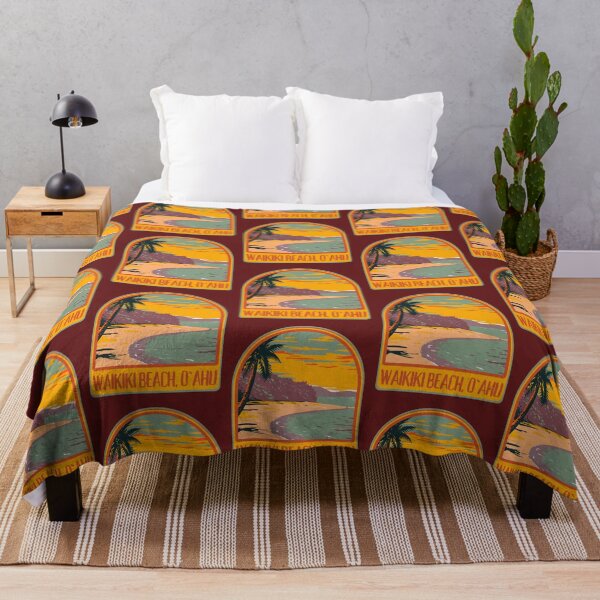 Item preview, Waikiki Beach Hawaii Oahu designed and sold by soulfulprintss8.