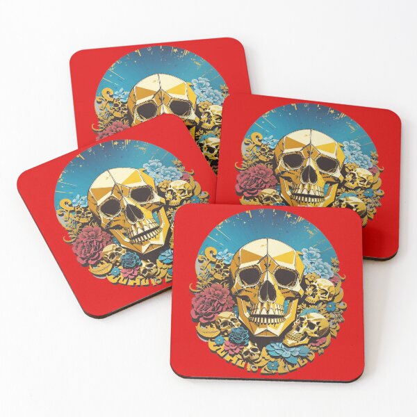 Item preview, Skull Gold 3 designed and sold by ThanaDesign.